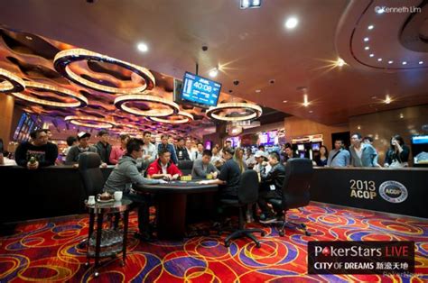 pokerstars live macau|City of dreams Macau poker.